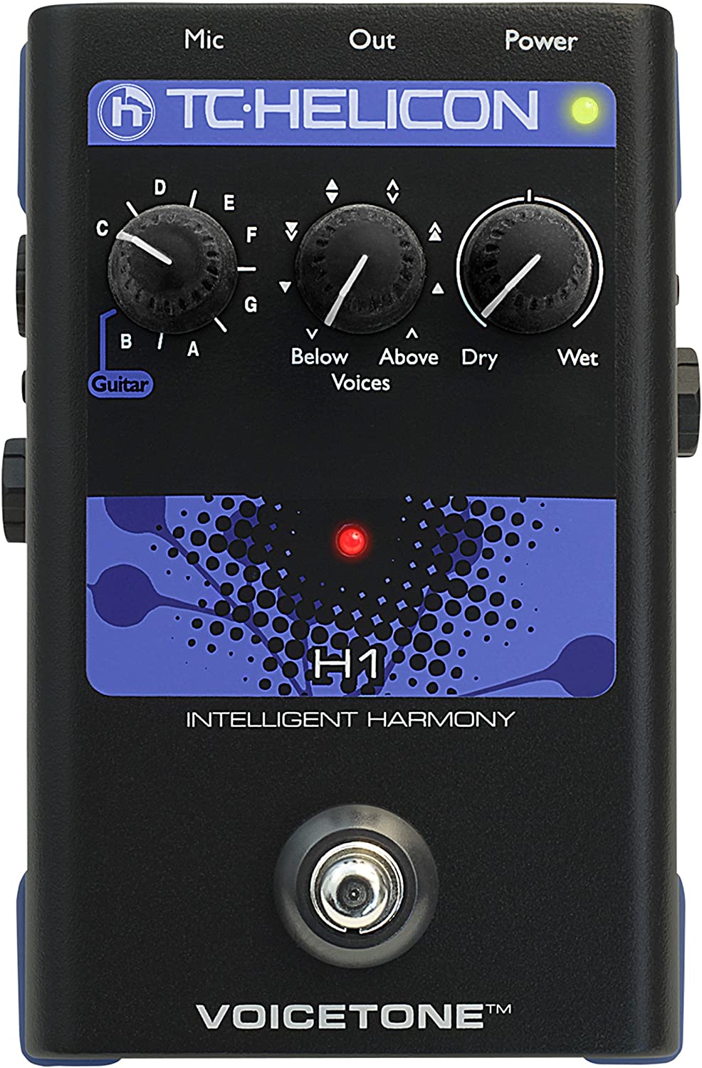 TC-HELICON VoiceTone H1 美品 TC Helicon VoiceTone H1 Intelligent harmony